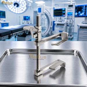 Juego de Retractores Caspar de Acero Inoxidable Premium de 170 mm con Dos Púas, Reutilizables, para Cirugía Veterinaria, Fabricante OEM ODM - Product Image 1