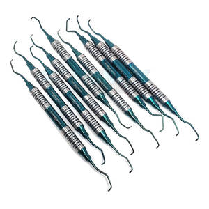 Ensemble de curettes Gracey de dernière conception, ensemble de curettes Gracey les plus vendues, ensemble de curettes Gracey de précision pour le nettoyage des dents - Product Image 3