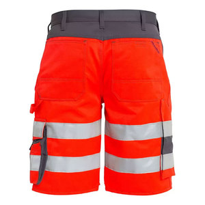 Shorts de sécurité haute visibilité avec bandes réfléchissantes, multi-poches, pour travaux de construction et transport, par Star Crystal Enterprises - Product Image 4