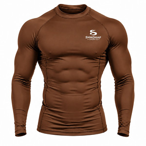 Custom <b>Men</b>’s Compression Shirt & <b>Pants</b> Set | Long Sleeve Compression <b>Base</b> <b>Layer</b> | Athletic Gym Training Sportswear Set - Product Image 4