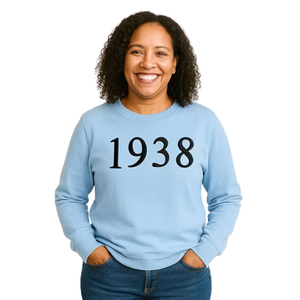 Sudadera de Mujer Azul Claro con Bordado 3D, Estilo Casual, Manga Larga, Cómoda para el Día a Día - Product Image 1
