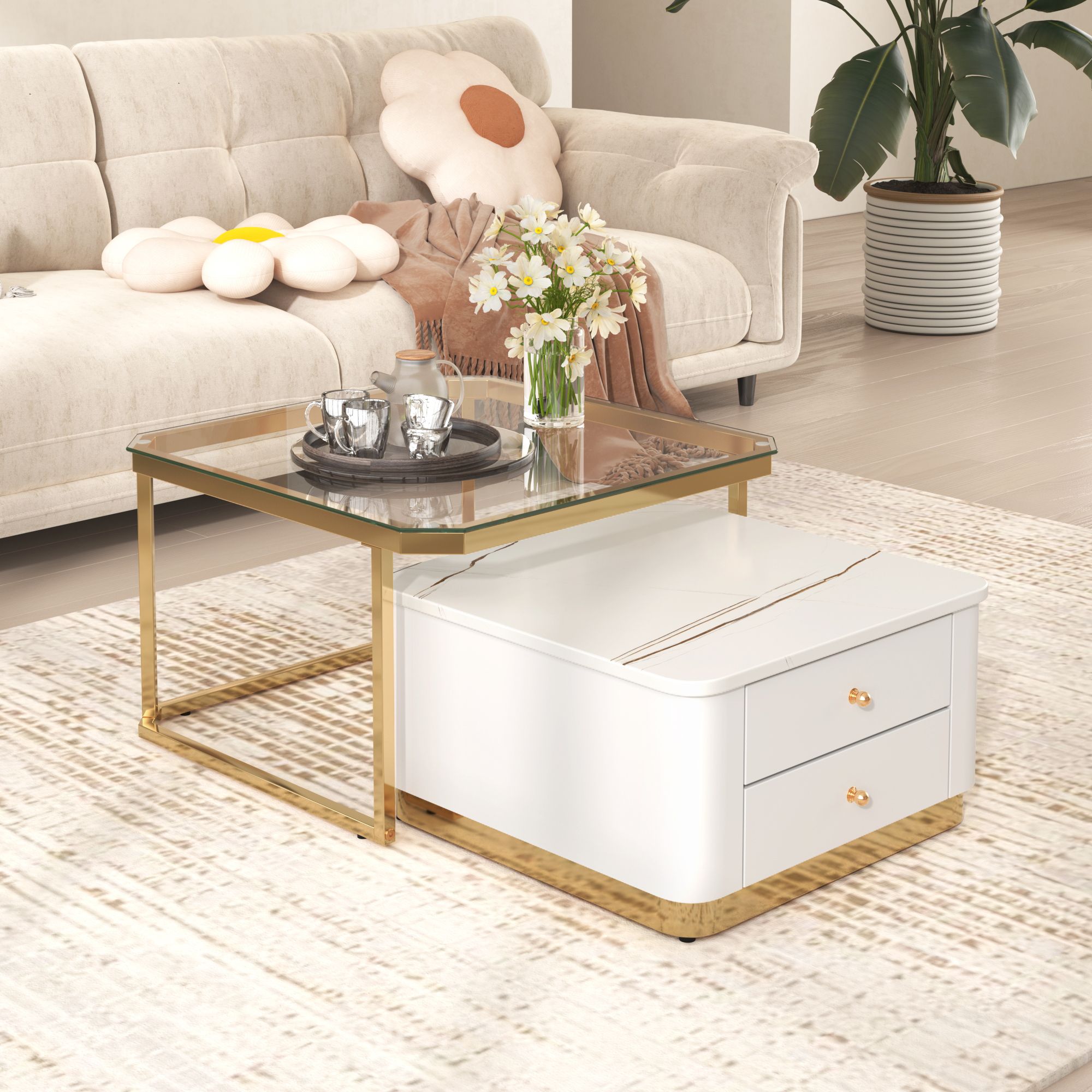 Colore Oro+Bianco