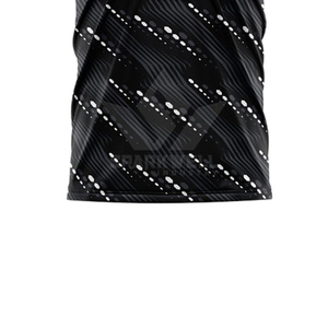 Camiseta de Fútbol Personalizada para Hombre SPARKWELL, Negra, con Estampado Sublimado, Absorbente de Humedad, Ajustada, Manga Corta, para Adultos, 100% Algodón - Product Image 4