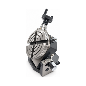 Table rotative inclinable de 3 pouces (75 mm) à 4 fentes, rapport de transmission 36:1, inclinaison verrouillable de 0 à 90 degrés, fentes en T de 13 mm pour machine à fraiser et usinage des métaux - Product Image 5