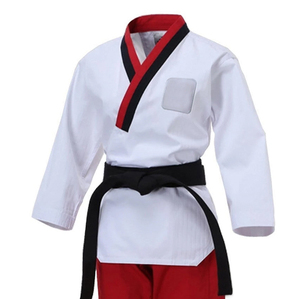 Uniforme de Karate Personalizado de Venta Caliente, Diseño OEM, Talla Adulto, Ajuste Holgado, Elástico y Transpirable, Poliéster/Algodón, Artes Marciales - Product Image 2