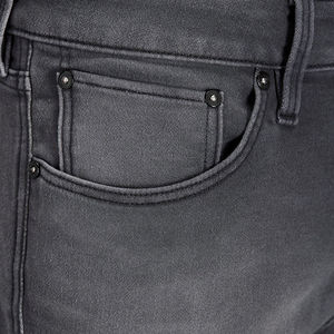 Shorts de Mezclilla para Hombre, Lavado Ácido, Estilo Vintage, Desgastado, de Longitud Media, Casual, Estilo Urbano, para Verano - Product Image 3