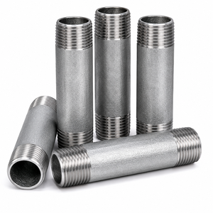 Raccords de tuyaux hydrauliques haute pression en acier au carbone, adaptateur fileté NPT mâle vers NPS femelle, embout de raccordement, fabrication OEM - Product Image 5
