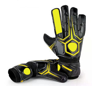 Gants de gardien de but professionnels en latex allemand, personnalisés, haute adhérence, pour matchs de football, entraînement, protection des doigts. - Product Image 1