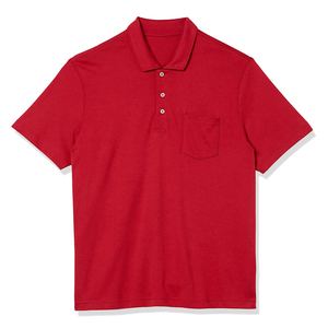 Vêtements décontractés d'été haut de gamme pour hommes, comprenant des polos en coton coupe ajustée à manches courtes et dotés d'une technologie anti-humidité. - Product Image 2