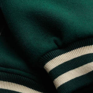 Veste universitaire pour femme, style streetwear, avec logo personnalisé, grande taille, en polaire courte, pour l'hiver, tenue décontractée pour femme, vente en gros - Product Image 5