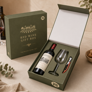 Boîte <span class=keywords><strong>cadeau</strong></span> magnétique rigide en kraft écologique, emballage personnalisé en liège imprimé pour <span class=keywords><strong>coffret</strong></span> <span class=keywords><strong>cadeau</strong></span> de vin de fêtes - Product Image 6