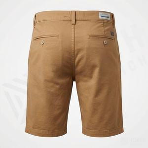 กางเกงยีนส์ผู้ชายขาสั้น ขนาดกลาง ทรงหลวม ผ้าฝ้าย 100% ทรงตรง ยืดได้เล็กน้อย คุณภาพพรีเมียม กางเกงลำลองแฟชั่นสตรีทแวร์ - Product Image 2