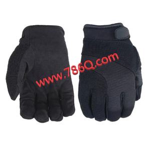 Guantes tácticos de cuero sintético resistentes a cortes con guantes PALMS para productos de seguridad - Product Image 1