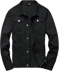 Chaquetas Vaqueras Cómodas para Hombre - Perfectas para Uso Diario, Combinan Estilo, Durabilidad y Comodidad Informal - Product Image 5