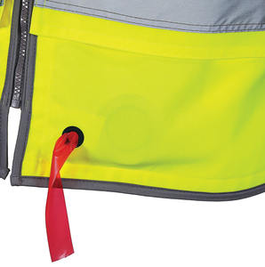 Chaleco de Seguridad de Alta Visibilidad Personalizado para Construcción, Guardias de Seguridad, Ropa de Trabajo Transpirable, Reflectante, con Bolsillos Grandes Disponibles - Product Image 4