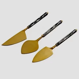 Luxury Style Stainless Steel <b>Cheese</b> <b>Knife</b> <b>Set</b> Elegant Cutting Tools Kitchen Dining Serving Accessories - Product Image 1
