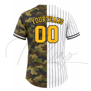 Maillot de baseball de style actuel, vente en gros de maillots de baseball, concevez votre propre maillot de baseball personnalisé - Product Image 5