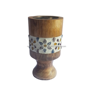 Brûleur d'encens à charbon de bois fabriqué à la main diffuseur d'aromathérapie multi-design pour la relaxation méditation atmosphère sereine - Product Image 1