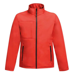 Chaqueta Softshell Impermeable Roja de Moda Casual para Hombre, Chaqueta Deportiva Unisex de Alta Calidad con Cierre Completo para Fitness, Running y Senderismo - Product Image 1