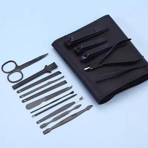 Kit de manucure classique 7 en 1 en acier inoxydable, outils de manucure à ressort unique, ensemble portable pour adultes - Product Image 3
