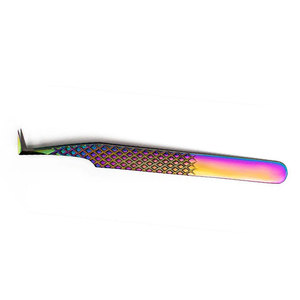Pinces à cils de qualité professionnelle pour les artistes en extensions de cils, pinces d'isolation pour un placement précis des cils - Product Image 3