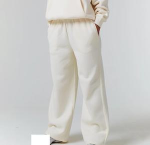 100% coton Tech polaire femmes survêtement tenue décontracté surdimensionné deux pièces survêtement ensemble OEM entretenu fabriqué par Isha industrie - Product Image 4