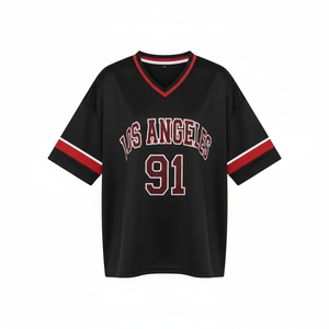 Camiseta Deportiva Personalizada Transpirable 100% Poliéster, Manga Corta, Impresión por Transferencia de Calor, Secado Rápido, Ropa Deportiva para Entrenamiento en Equipo - Product Image 6