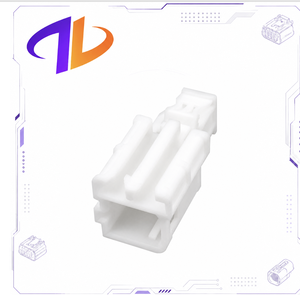 1-2301228-2 Carcasa de Conector de Cableado Automotriz Compatible de 6 Pines Macho/Hembra de Cobre y Nylon Blanco - Product Image 2