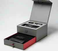 Boîtes en papier écologiques personnalisées OEM pour accessoires de téléphone, chargeurs rapides, câbles USB, écouteurs et emballages de luxe avec fenêtre