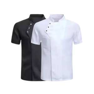 Uniforme para Empleados de Restaurante, 100% Algodón, Manga Larga, Transpirable, Ropa de Trabajo para Hotel, Bar, Servicio, Fabricante OEM - Product Image 4