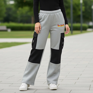 Nouveau style 2026 – Pantalon de jogging personnalisé pour homme, léger, écologique, séchage rapide, respirant, en toile, taille haute avec fermeture à lacets - Product Image 6