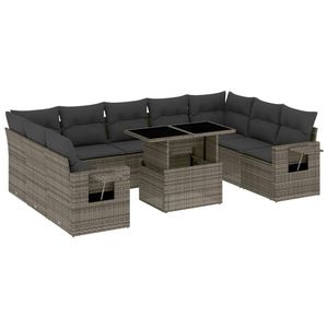 ชุดโซฟาสีเทาสำหรับสวน - Product Image 2
