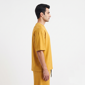 Wholesale Twin <b>Set</b> Shorts and T-shirt <b>Sets</b> 100% Cotton Oversized Street Wear Twin <b>Set</b> For Men's - Product Image 3