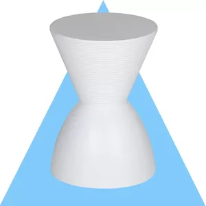 Table à manger en métal artisanale haut de gamme avec grand plateau en marbre blanc et base en acier inoxydable doré, design minimaliste géométrique blanc en plastique - Product Image 2