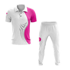 Uniformes de críquet sublimados a mano de alta calidad, camisetas deportivas de buena calidad con diseño y logotipo del equipo. - Product Image 1