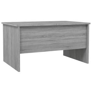 Table basse en bois d'ingénierie gris Sonoma 31.5 "x 19.7" x 16.7 "Taille - Product Image 5