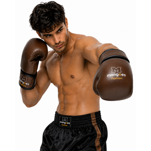 Premium Leather MMA <b>Gloves</b> Hand <b>Grips</b> for Closure Shock Absorbing Foam Comfortable Fit Unisex OEM ODM Wholesale - Product Image 3