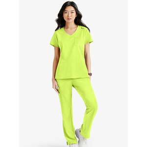 Custom Made Women Nursing <b>Scrubs</b> Uniforms 2026 Stylish Short Sleeve Medical <b>Scrubs</b> <b>Sets</b> Female Athletic Medical Uniform - Product Image 1