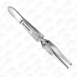 Pinzas Médicas Hegenbarth de 125 mm para Aplicación de Suturas, Instrumento Manual para Agarrar y Sujetar Tejidos con Precisión - Product Image 5