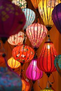 Lanterne en bambou traditionnelle vietnamienne de haute qualité magnifiquement fabriquée à la main pour la décoration de la maison ou de l'événement - Product Image 5