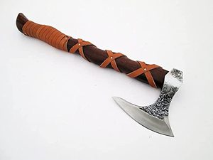 Handmade Hand Viking <b>Axe</b> New Custom Design Wood Handle Steel Head Customizable Color Viking <b>Axe</b> In 100% High Quality With Cover - Product Image 4