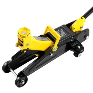 Martinetto idraulico a pistone singolo per impieghi gravosi da 2 tonnellate, a basso profilo, in acciaio, per auto, capacità di carico 3T - Product Image 3