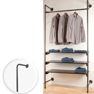 ราวแขวนเสื้อผ้าติดผนัง - Product Image 1