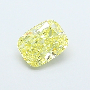 ออกแบบเครื่องประดับอัญมณีชั้นเลิศ ประกายระยิบระยับ รูปทรงคุชชั่น สีเหลืองเข้มพิเศษ เพชรเพาะเลี้ยงในห้องปฏิบัติการ ได้รับการรับรองมาตรฐาน CVD อัญมณีเม็ดเดี่ยวสุดหรู - Product Image 1