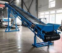 Convoyeur à bande automatique motorisé RV Packaging Machinery Solution Co. 230V 200W Couleur bleue Poids 300kg