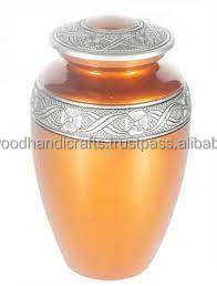 Urnas de cremación decorativas de latón para cenizas de adultos, urnas hechas a mano para hombres y mujeres, urnas decorativas, urnas funerarias - Product Image 5