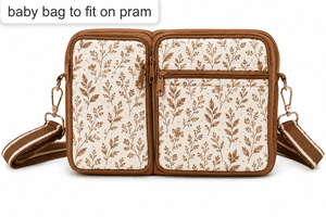 Sac de rangement pour couches et poussette avec fonctions de poussette et de table à langer, design pliable à suspendre pour utilisation en extérieur - Product Image 3