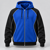 Hoodie Warna Krem Beige dengan Jahitan Kontras, Desain Minimalis, Kantong Samping, Potongan Santai, Grosir Pakaian