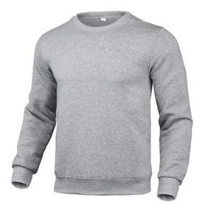 Sweat-shirt épais à col rond pour homme, idéal pour le sport et le fitness, personnalisable avec logo, sweat-shirt vierge pour homme - Product Image 4