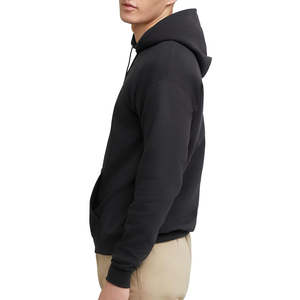 Sweat-shirt à capuche pour homme, coupe classique, en molleton de coton épais, streetwear décontracté d'hiver, impression de logo personnalisée - Product Image 2